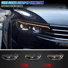 Load image into Gallery viewer, inginuity time LED Headlights for Volkswagen VW Passat B8 B8.5 2019-2023 Sequential Turn Signal Projector Front Lamps Assembly
