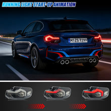 Load image into Gallery viewer, inginuity time LED LCI Tail Lights for BMW 2-Series M2 F22 F23 F87 Coupe Convertible 2014-2020 Start-up Animation Sequential Turn Signal Rear Lamps Assembly
