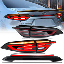 Load image into Gallery viewer, inginuity time LED Porsche Tail Lights &amp; Center Lamp for Toyota Corolla E210 12th Gen 2020-2024 Sedan Start-up Animation Sequential Signal Rear Lamps Middle Light Accessary
