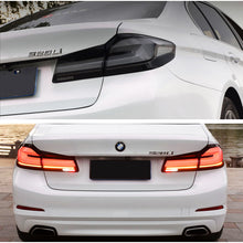 Load image into Gallery viewer, inginuity time LED G38 Clear White Tail Lights for BMW G30 F90 M5 5 Series 2018 2019 2020 Sequential Indicator Rear Lamps With Guards
