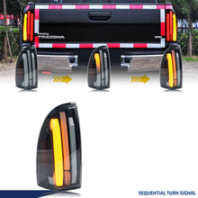 Load image into Gallery viewer, inginuity time LED Tail Lights for Toyota Tacoma 2005-2015 SR5 TRD Start-up Animation Sequential Turn Signal Rear Lamps Assembly
