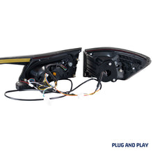 Load image into Gallery viewer, inginuity time LED Tail Lights &amp; Middle Lamp for Lexus IS250 IS350 ISF 2006-2013 Smoked Start-up Animation Sequential Turn Signal Facelift Rear Lamps Assembly Accessary
