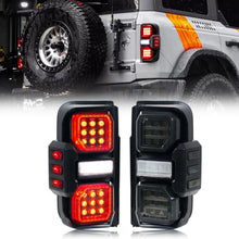 Load image into Gallery viewer, inginuity time LED Raptor Tail Lights for Ford Bronco 2021-2026 Start-up Animation Sequential Turn Signal Rear Lamps Assembly
