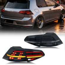 画像をギャラリービューアに読み込む, inginuity time LED Tail Lights for Volkswagen VW Golf 7 MK7 MK7.5 VII TDI TSI GTI GTD GTE R 2014-2021 Sequential Turn Signal Black Rear Lamps Assembly
