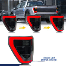 Load image into Gallery viewer, inginuity time LED Tail Lights for Ford F-150 XL STX P702 14th Gen  2021 2022 2023 Start-up Animation Sequential Turn Signal Rear Lamps Assembly
