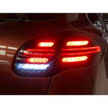 Load image into Gallery viewer, inginuity time LED Sequential Tail Lights for Porsche Cayenne 2011-2014 958 Start-up Animation Sequential Turn Signal White Rear Lamps Assembly
