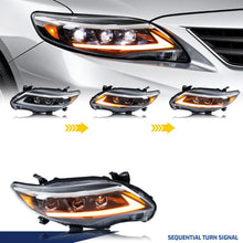 Load image into Gallery viewer, inginuity time LED Lexus Headlights for Toyota Corolla 2011 2012 2013 Start-up Animation Sequential Turn Signal Front Lamps Assembly
