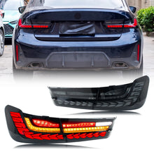 Load image into Gallery viewer, inginuity time LED GTS Tail Lights for BMW 3-Series G20 G80 M3 2019-2025 Start-up Animation Sequential Turn Signal Rear Lamps Assembly
