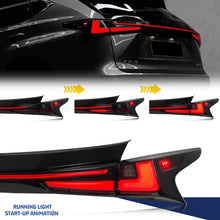 Load image into Gallery viewer, inginuity time LED Tail Lights Trunk Lamp for Lexus NX300 NX300h NX200t 2015-2021 F Sport Rear Lamps Assembly
