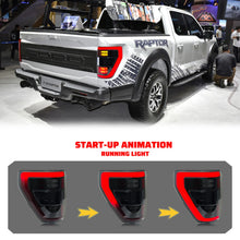 Load image into Gallery viewer, inginuity time LED Tail Lights for Ford F-150 XLT Lariat P702 14th Gen  2021 2022 2023 2024 Start-up Animation Sequential Turn Signal Rear Lamps Assembly
