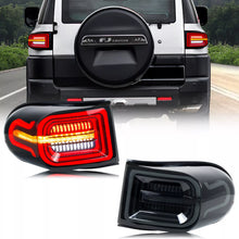 Load image into Gallery viewer, inginuity time LED Tail Lights for Toyota FJ Cruiser 2007-2020 Start-up Animation Sequential Turn Signal Rear Lamps Assembly
