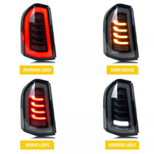 Load image into Gallery viewer, LED Tail Lights for Chrysler 300 300C 2011 2012 2013 2014 Start-up Animation Sequential Turn Signal Rear Lamps Assembly
