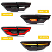 Load image into Gallery viewer, inginuity time LED Tail Lights for Toyota Highlander 2014-2019 Start-up Animation Sequential Turn Signal Rear Lamps Assembly
