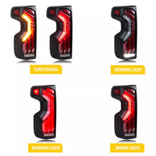 Load image into Gallery viewer, inginuity time LED Tail Lights for Chevrolet Chevy Silverado 1500 2500 3500 2019-2023 Start-up Animation Sequential Turn Signal Rear Lamps Assembly
