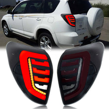 Load image into Gallery viewer, inginuity time LED Smoked Tail Lights for Toyota RAV4 2006-2012 3rd GEN Sequential Indicator Rear Lamps
