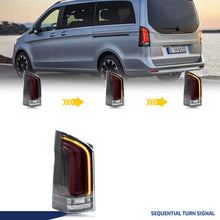 Load image into Gallery viewer, inginuity time LED Tail Lights for Mercedes Benz V-Class Metris Vito W447 2016-2023 Start-up Animation Sequential Turn Signal Rear Lamps Assembly
