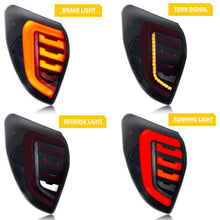 Load image into Gallery viewer, inginuity time LED Smoked Tail Lights for Toyota RAV4 2006-2012 3rd GEN Sequential Indicator Rear Lamps
