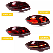 Load image into Gallery viewer, inginuity time LED Facelift Tail Lights for Porsche Cayenne 2011-2014 958 Start-up Animation Sequential Indicator Rear Lamps Assembly
