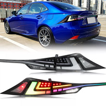 Load image into Gallery viewer, inginuity time LED RGB Tail Lights For Lexus IS250 IS350 IS200t IS300 ISF 3IS 2014-2020 Start-up Animation Sequential Turn Signal APP Control Rear Lamps Assembly
