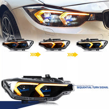 Load image into Gallery viewer, inginuity time LED G30 Headlights for BMW F30 F82 F35 3-Series M3 2013-2018 Start-up Animation Sequential Turn Signal Front Lamps Assembly
