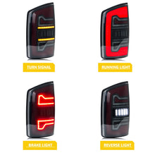 Load image into Gallery viewer, inginuity time LED Tail Lights for Dodge Ram 2002-2008 3rd Gen Ram 1500 Ram 2500 Ram 3500 Start-up Animation Sequential Turn Signal Rear Lamps Assembly
