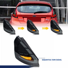 Load image into Gallery viewer, inginuity time LED RGB Tail Lights for Ford Fiesta MK7 MK7.5 2008-2019 Start-up Animation Sequential Turn Signal Rear Lamps Assembly
