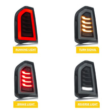 Cargar imagen en el visor de la galería, inginuity time LED Tail Lights for Chrysler 300 300C 300S 2015-2023 Hemi Touring Sedan Start-up Animation Sequential Turn Signal Rear Lamps Assembly
