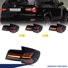 Load image into Gallery viewer, inginuity time LED G05 Tail Lights for BMW X5 E70 2007-2013 xDrive Sport Sequential Turn Signal Start-up Animation Rear Lamps Assembly
