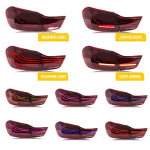 Load image into Gallery viewer, inginuity time LED Red RGB Tail Lights for BMW 4-Series M4 F32 F82 F36 2014-2020 Start-up Animation Sequential Turn Signal Rear Lamp Assembly
