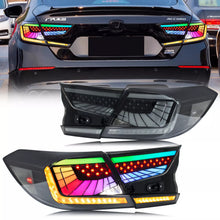Load image into Gallery viewer, inginuity time LED RGB Tail Lights For Honda Accord 2018-2024 10th Gen Start-up Animation Sequential Turn Signal APP Control Rear Lamps Assembly
