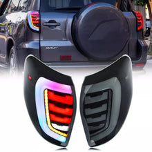 Load image into Gallery viewer, inginuity time LED RGB Tail Lights for Toyota RAV4 2006-2012 Start-up Animation Sequential Indicator Rear Lamps Assembly
