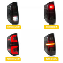 Load image into Gallery viewer, inginuity time LED Tail Lights for Toyota Tundra 2014-2021 Pickup Start-up Animation Sequential Turn Signal Rear Lamps Assembly
