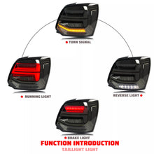 Load image into Gallery viewer, inginuity time LED Tail Lights for VW Volkswagen Polo 6R 6C GTI 2011-2020 Start-up Animation Sequential Turn Signal Rear Lamps Assembly
