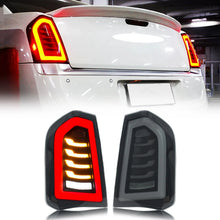 Cargar imagen en el visor de la galería, inginuity time LED Tail Lights for Chrysler 300 300C 300S 2015-2023 Hemi Touring Sedan Start-up Animation Sequential Turn Signal Rear Lamps Assembly
