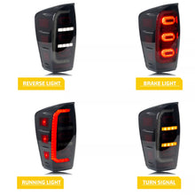 Load image into Gallery viewer, inginuity time LED Tail Lights For Toyota Tacoma SR5 TRD 2016-2021 Start-up Animation Sequential Turn Signal Rear Lamps Assembly
