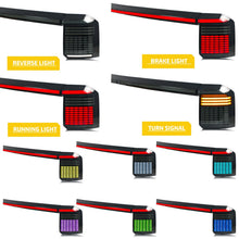 Load image into Gallery viewer, inginuity time LED RGB Tail Lights &amp; Trunk Lid Lamp for Toyota Land Cruiser LC250 2024-2026 APP Control Color Change Start-up Animation Rear Lamps Assembly
