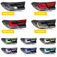 Load image into Gallery viewer, inginuity time LED RGB Tail Lights For Honda Accord 2018-2024 10th Gen Start-up Animation Sequential Turn Signal APP Control Rear Lamps Assembly
