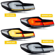 Load image into Gallery viewer, inginuity time LED G38 Clear White Tail Lights for BMW G30 F90 M5 5 Series 2018 2019 2020 Sequential Indicator Rear Lamps With Guards
