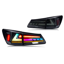 Load image into Gallery viewer, inginuity time LED RGB Tail Lights for Lexus IS250 IS350 ISF 2006-2013 APP Control Rear Lamps  Assembly

