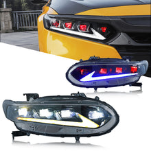 Load image into Gallery viewer, inginuity time LED Lexus Headlights Red Front Lamp for Honda Accord 2018-2022 Start Up Animation

