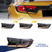 Load image into Gallery viewer, inginuity time LED Clear White Eagle Eye V6 Tail Lights for Honda Accord 10th Gen 2018 2019 2020 2021 2022 Animation DRL Sequential Indicator Rear Lamp Assembly
