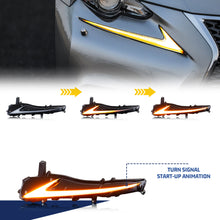 Load image into Gallery viewer, inginuity time LED Blue Animation Daytime Running Light kit for Lexus IS250 IS350 IS200t IS300 2014-2020
