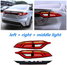 Load image into Gallery viewer, inginuity time LED Tail Lights &amp; Tailgate Light For Toyota Corolla 2020-2023 Start Up Animation DRL Sequential Indicator Rear Lamp Assembly
