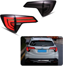 Load image into Gallery viewer, inginuity time LED Tail Lights for Honda HR-V 2016-2022 With Start Up Animation DRL Brake Sequential Turn Signal Rear Lamps Assembly
