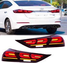 Load image into Gallery viewer, inginuity time LED Sequential Tail Lights for Hyundai Elantra 2017 2018 Start Up Animation Rear Lamp Assembly
