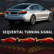 Load image into Gallery viewer, inginuity time LED Tail Lights for BMW M4 GTS F32 F33 F82 F36 F82 F83 2014-2020 Sequential Indicator Start Up Animation Rear Lamp Assembly
