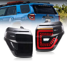 Load image into Gallery viewer, inginuity time LED Tail Lights for Toyota 4 Runner 2010-2021 Start Up Animation Sequential Turn Signal Rear Lamp Assembly
