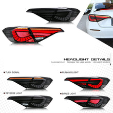 Load image into Gallery viewer, inginuity time LED Tail Lights for Honda Civic 2022-2026 11Th GEN Sedan Rear Lamps With Start-up Animation Sequential Signal Taillights Accessary
