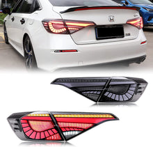 Load image into Gallery viewer, inginuity time LED Tail Lights for Honda Civic 2022-2026 11Th GEN Sedan Rear Lamps With Start-up Animation Sequential Signal Taillights Accessary
