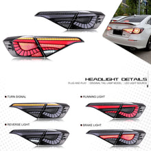 Load image into Gallery viewer, inginuity time LED Tail Lights for Honda Civic 2022-2026 11Th GEN Sedan Rear Lamps With Start-up Animation Sequential Signal Taillights Accessary

